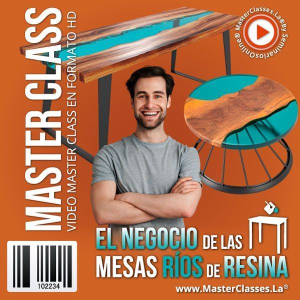 El Negocio de las Mesas Ríos de Resina